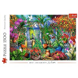 Puzzle 1500 elementów - Tajemniczy ogród