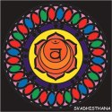 Czakra COLORVELVET SVADHISTHANA, Kolorowanka, malowanka welwetowa