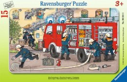 Puzzle 15 elementów Straż Pożarna