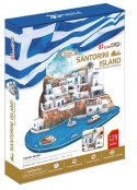Puzzle 3D Santorini duży zestaw, 129 el.