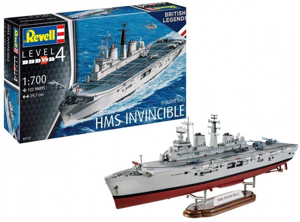 Model plastikowy HMS Invincible Falkland War