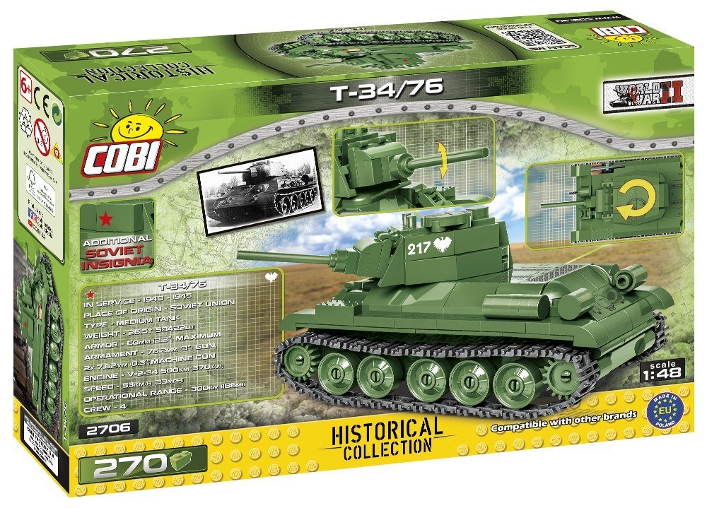 Czołg T-34/76, 270 elemetów