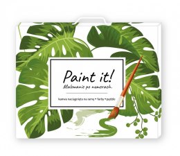 Obraz Paint it! Malowanie po numerach. Tropikalny żółw
