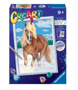 Malowanka CreArt dla dzieci Królewski Koń