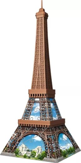 Puzzle 3D Mini Budynki Wieża Eifla, 54 elementy