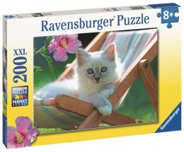 Puzzle 200 elementów zdjęcie kota