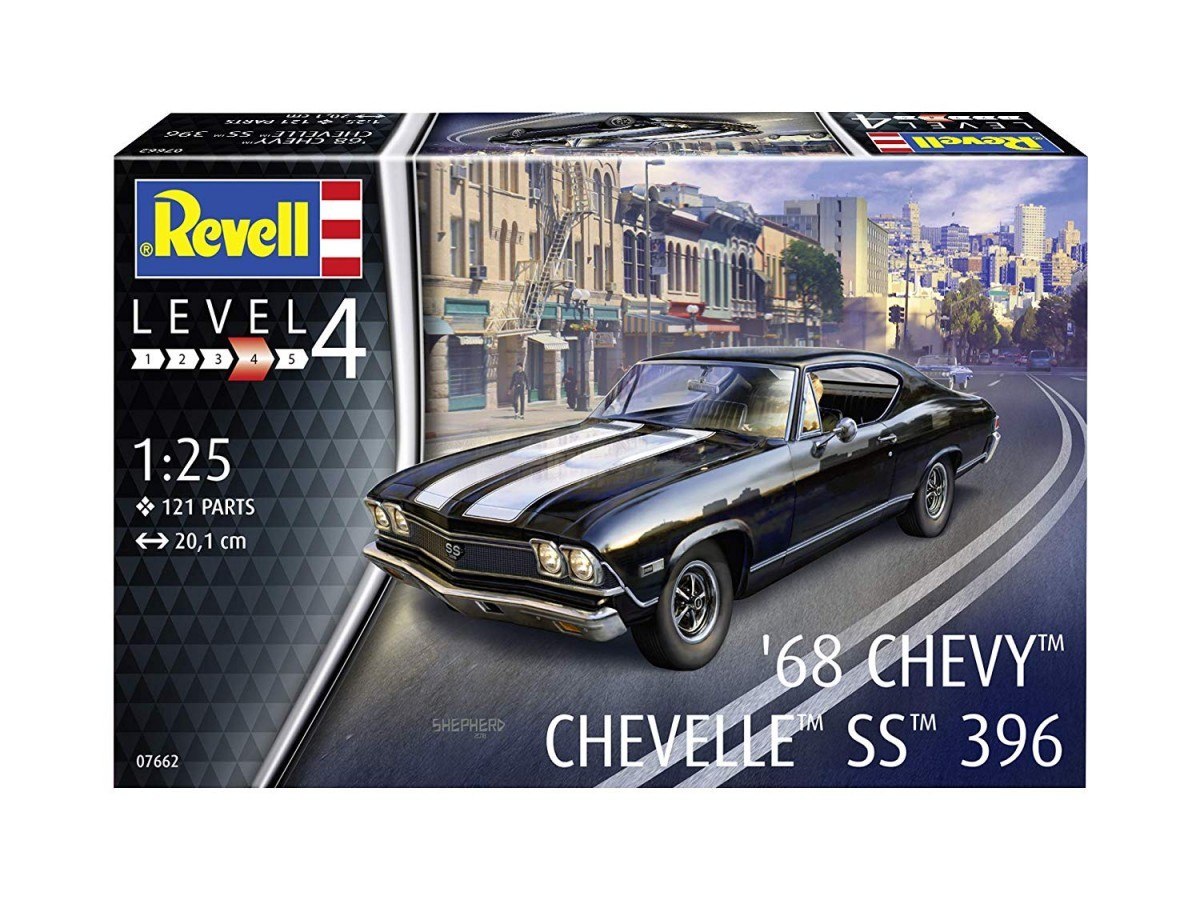 Model plastikowy Chevy Chevelle 1968