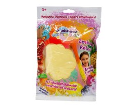 Masa plastyczna Pachnąca Chmurkolina S3 1-pack zmieniająca kolor 60g żółty/biały (ananas)