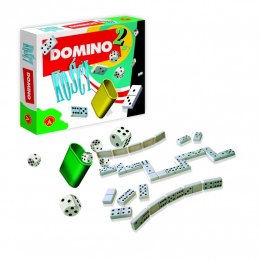Gra 2w1 Domino i kości, Alexander, gra logiczna