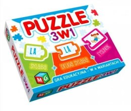 Gra Puzzle 3w1 gra edukacyjna
