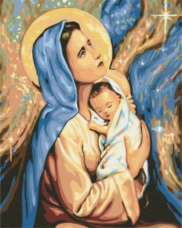 Obraz Malowanie po numerach - Maryja i Jezus