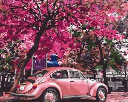 Obraz Malowanie po numerach - Wiosenny parking