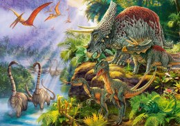 Puzzle 500 elementów Dinozaury dolina