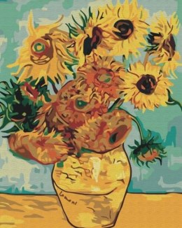Obraz Malowanie po numerach - Słoneczniki Van Gogha