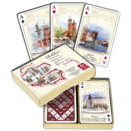 Karty Polska Akwarele 2 x 55 listków