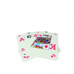 Karty poker Texas PC PEEK srebrne