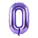 Balon foliowy CYFRA FIOLETOWA 40" 85 cm - cyfra 5