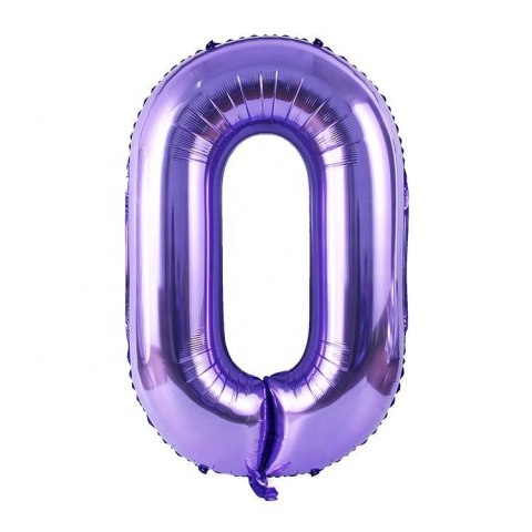 Balon foliowy CYFRA FIOLETOWA 40" 85 cm - cyfra 7