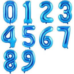 Balon foliowy CYFRA NIEBIESKA 32