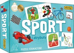 Gra Sport i atrybuty - puzzle