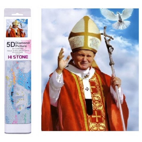 Diamentowa mozaika - Papież Jan Paweł II