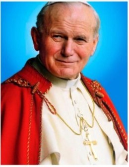 Obraz Malowanie po numerach - Papież Jan Paweł II