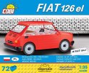 Klocki Fiat 126 el, 72 elementy