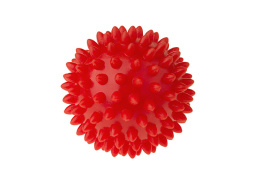 Piłka sensoryczna do masażu i rehabilitacji 6,6cm. czerwony