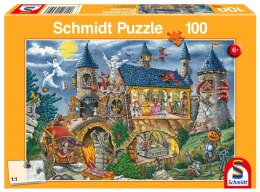 Puzzle 100 elementów Nawiedzony zamek