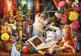 Puzzle 1000 elementów Koty magiczne kotki