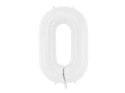 Balon foliowy CYFRA BIAŁA 86 cm - cyfra 5