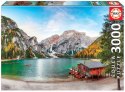 Puzzle 3000 elementów Jezioro Braies/Włochy