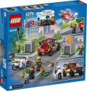 Klocki City 60319 Akcja strażacka i policyjny pościg