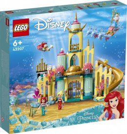 Klocki Disney Princess 43207 Podwodny pałac Arielki