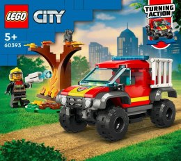 Klocki City 60393 Wóz strażacki 4x4 - misja ratunkowa