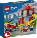Klocki City 60375 Remiza strażacka i wóz strażacki