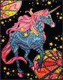 Kolorowanka Welwetowa 47x35 Jednorożec Zodiak