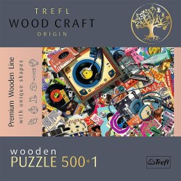 Puzzle drewniane 500+1 elementów W świecie muzyki