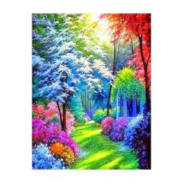 Diamentowa mozaika - Kolorowy las