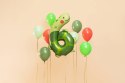 Balon foliowy CYFRA 6 ŻÓŁW 68 x 98 cm