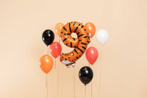 Balon foliowy CYFRA 9 TYGRYSEK 64 x 87 cm