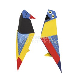 Mini Zestaw Origami Siedzący Ptak