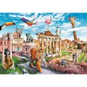 Puzzle 1000 elementów Funny Cities Dziki Rzym