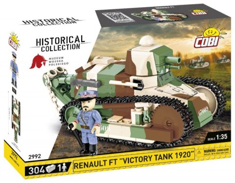 Klocki Renault FT Victory Tank 1920