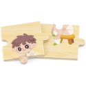VIGA Drewniana Układanka Edukacyjna Dzieci Ubieranie Puzzle VIGA Drewniana Układanka Edukacyjna Dzieci Ubieranie Puzzle