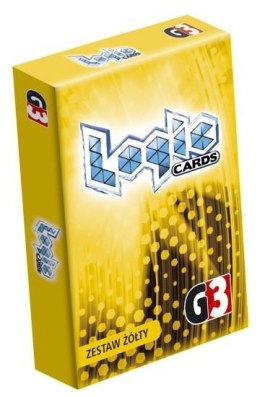 Gra Logic Cards - Zestaw żółty (PL), G3, łamigłówki dla seniora
