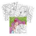Kolorowanki po numerach Manga Kolorowanki po numerach Manga