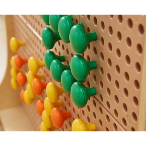 MASTERKIDZ Kolorowe Kołeczki Jumbo do Tablicy STEM 64 Szt. - 8 Kolorów