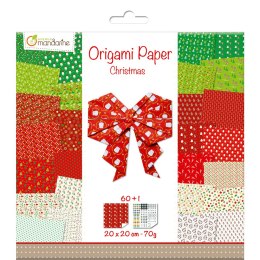 Papier Origami Boże Narodzenie 2 20x20cm
