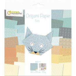 Papier Origami Futro 20x20cm, 70g